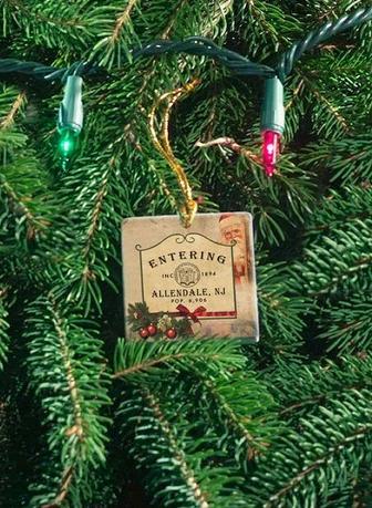 Screencraft Tileworks Ornament - Allendale, NJ available at The Good Life Boutique