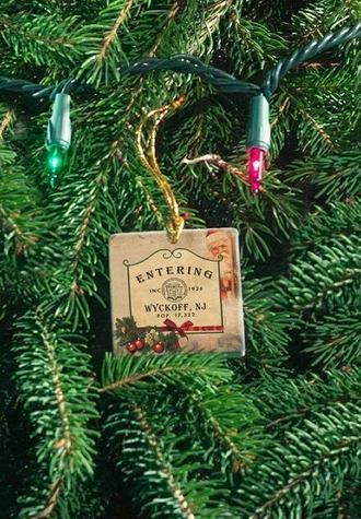 Screencraft Tileworks Ornament - Wyckoff, NJ available at The Good Life Boutique