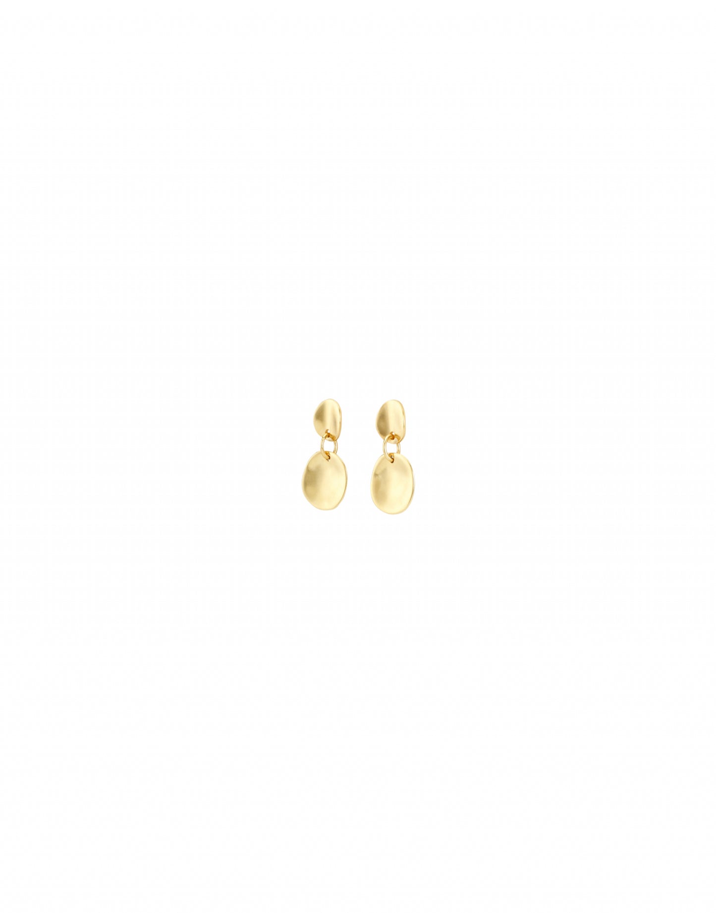 UNO DE 50 UNOde50 - Gold Scales Earrings available at The Good Life Boutique