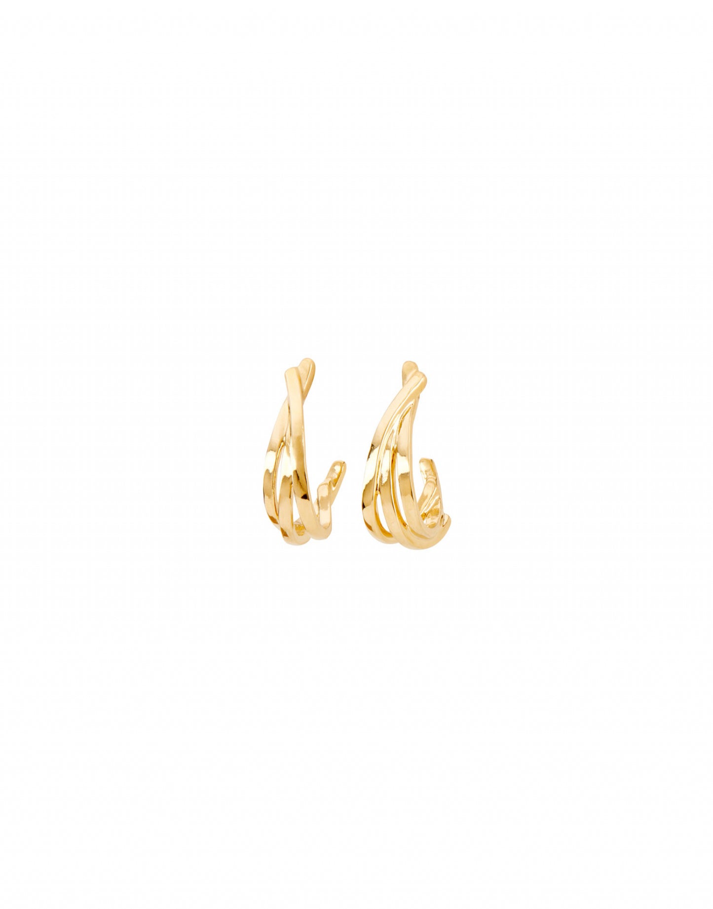 UNO DE 50 UNOde50 - Gold Nihiwatu Beach Earrings available at The Good Life Boutique