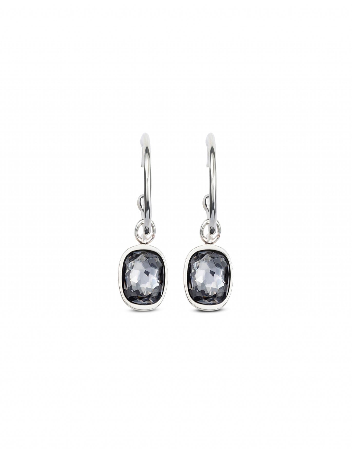 UNO DE 50 UNOde50 - Silver Shiny Tears Earrings available at The Good Life Boutique