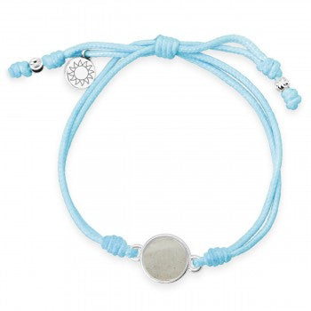 Dune Jewelry TTW - Blue Sun Bracelet With LBI Sand - Climate Change Prevention available at The Good Life Boutique