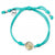 Dune Jewelry TTW - Teal Mermaid Bracelet With LBI Sand - Ocean Conservancy available at The Good Life Boutique