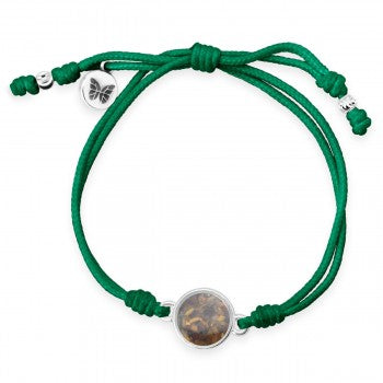 Dune Jewelry TTW - Green Butterfly Bracelet - Rainforest Conservation - LBI Sand available at The Good Life Boutique